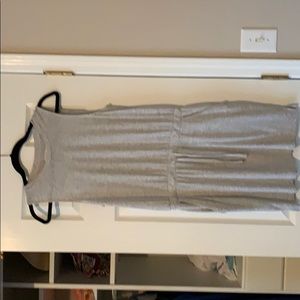 Grey cotton dress